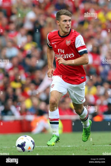 Aaron Ramsey Arsenal London Uk August Stock Photo