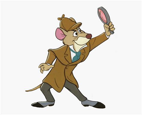 Transparent Sherlock Holmes Clipart Free Great Mouse Detective Png