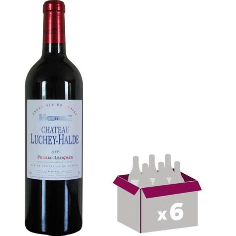 Ch Teau Luchey Halde Pessac L Ognan Vin Rouge X La Cave Cdiscount