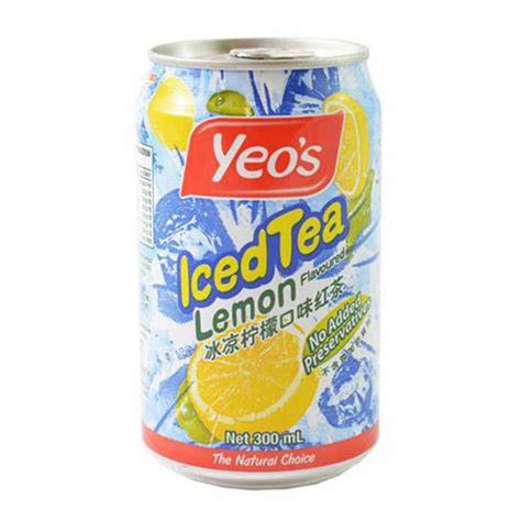 330ml Beverage Canned Private Label Iced Tea Drink With Lemon Flavor Carbonated Drinks China