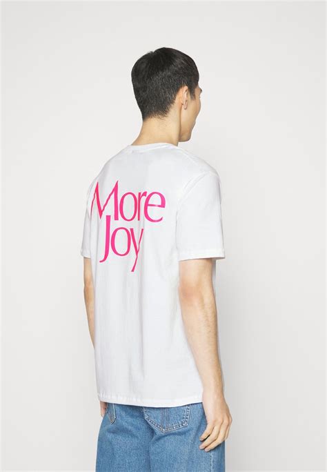 More Joy By Christopher Kane T Shirt Print Whitepinkweiß Zalandode