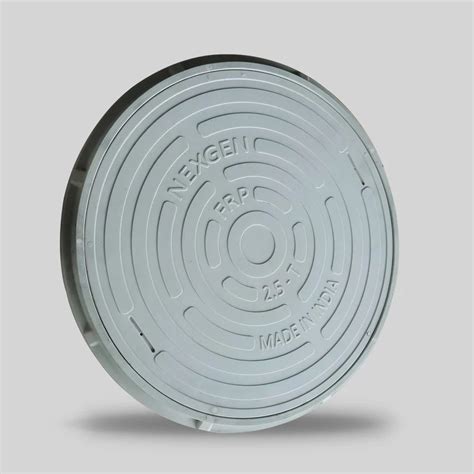 Light Duty Frp Round Manhole Cover For Industrial Capacity T At