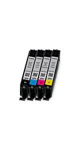 Genuine Canon Cli Cmyk Value Pack Ink Cartridge Amazon Ca Office