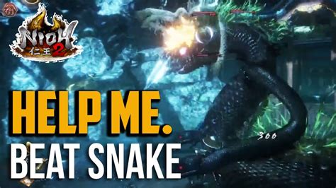 Nioh How To Beat Snake Boss Yatsu No Kami Youtube