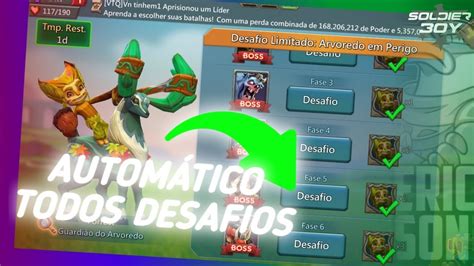 Lords Mobile Desafio Limitado Arvoredo Em Perigo Lordsmobile