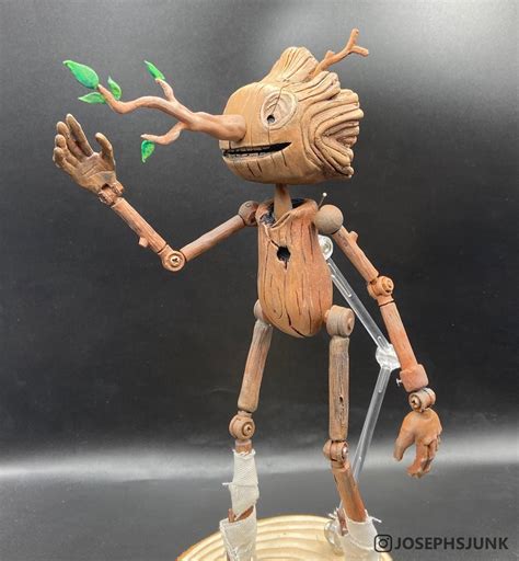 Pinocchio Guillermo Del Toro Replica Posable Figure With Etsy Canada