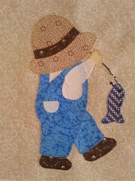 The Miniature Fisherman Overall Bill Sunbonnet Sue Pattern