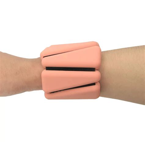 Wearable Fitness Bracelet Silicone Weighted Wrist Wraps Bangle Lifting