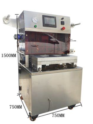 Map Tray Sealer Modified Atmosphere Packaging Machine Vacuum Tray