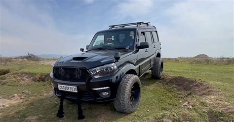 Indias First Crazily Modified Mahindra Scorpio Classic 7 Seat Suv Is