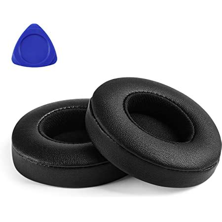 Yizhet 1 Pair Round Ear Pads 70mm Replacement Earpads Premium Protein