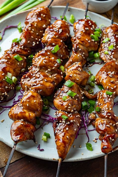 Japanse Yakitori Spiesjes Met Lekkere Sticky Saus Artofit