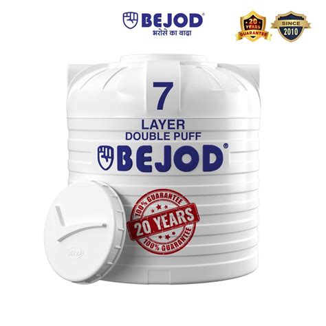 Bejod Blue Lldpe Water Tank Storage Capacity L At Rs Litre In