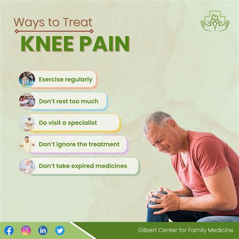 Ways To Treat Knee Pain - Gilbert Center