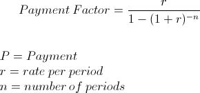 Annuity Payment Factor (PV) Formula (with Calculator)