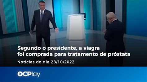 Debate Globo Lula Questiona Bolsonaro Sobre Compra De Viagra YouTube