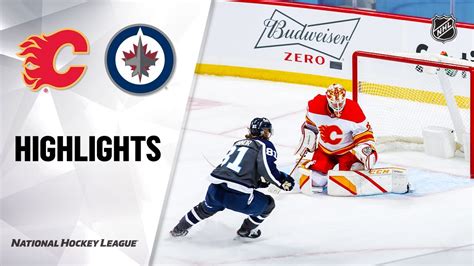 Flames Vs Jets Nhl Highlights Youtube