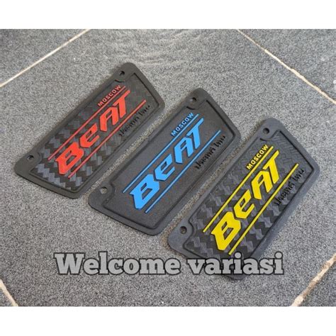 Jual MUDLAP BEAT KARBU CARBU MUDFLAP KARET PENAHAN LUMPUR PELINDUNG