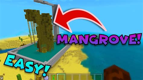 Mangrove Tree Farm Easy Farm For Minecraft Bedrock 1 20 YouTube