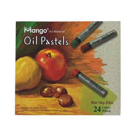 Bút sáp dầu 24 màu Mango - Mango Oil Pastels | Shopee Việt Nam
