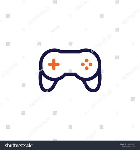 Game Logo Design Template Vector Illustration Stock Vector (Royalty ...