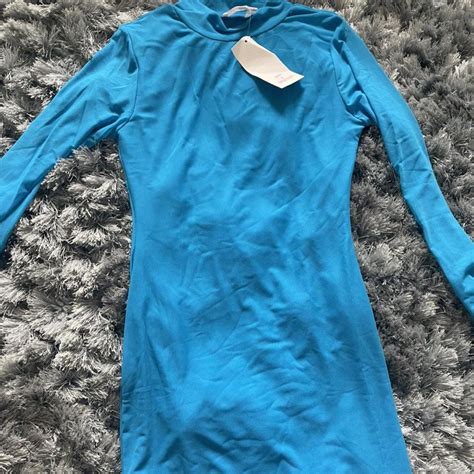 Dolls Kill Blue Mesh Dress Size M Never Been Worn 💙💙💙💙 Depop