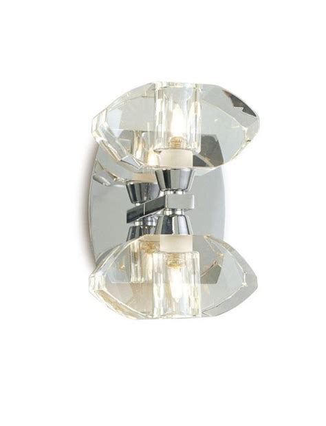 Mantra M0424 S Alfa 2 Light Switched Wall Light In Chrome Pure