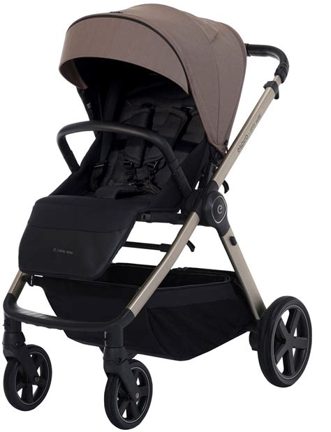 Espiro Only Way miejski wózek spacerowy z dużymi kołami 408 Nude Brown Ewozki eu