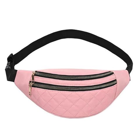 Sac Banane Femme Fanny Pack Avec Double Poches Zipp Es Sac Banane En