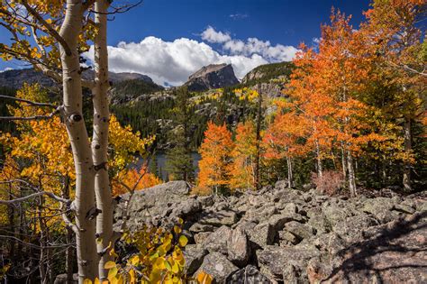 Autumn At Bear Lake Taken During A Mid September Hike In Rocky