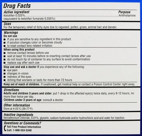 Alaway Allergy Eye Itch Relief Drops, Antihistamine Formula, 10 mL - Pack of 2