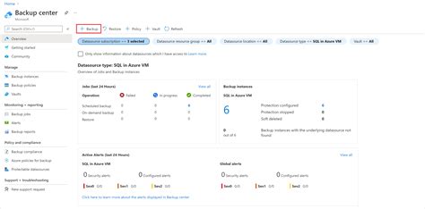 Azure Vm에서 Sap Hana 데이터베이스 복원 Azure Backup Microsoft Learn