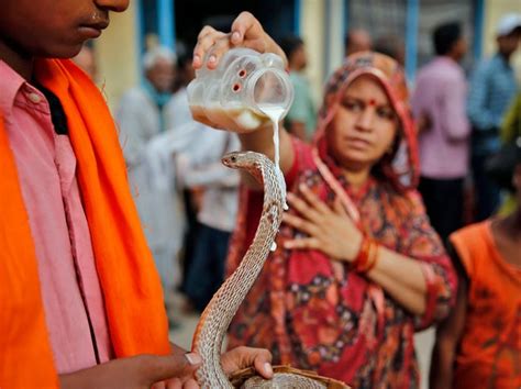 Hindu Snake God