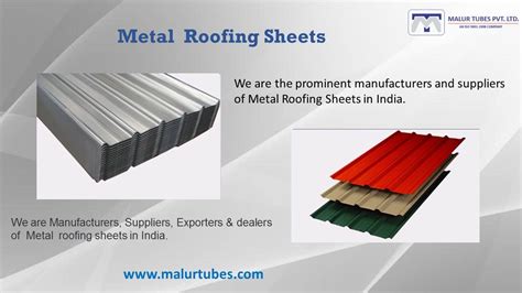 We Are The Prominent Manufacturers And Suppliers Of Metal Roofing