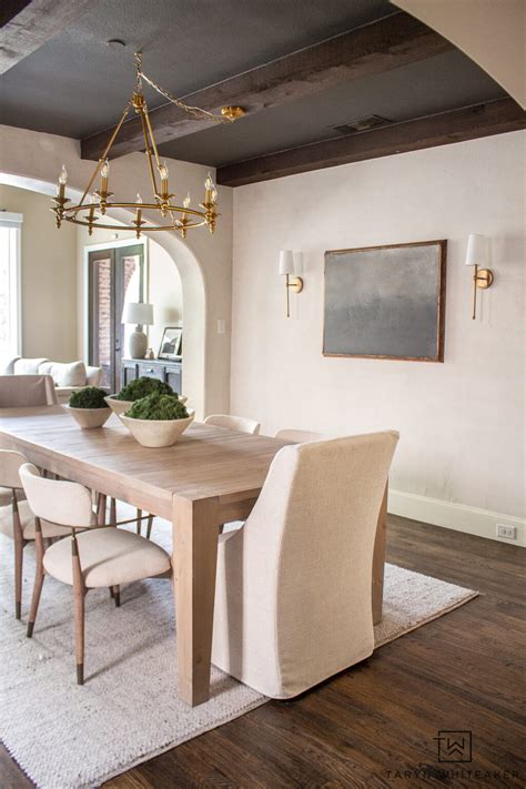 Modern Transitional Dining Room Taryn Whiteaker Designs