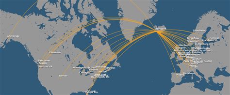 Shipley favorito Artefacto air iceland connect route map Fanático ...