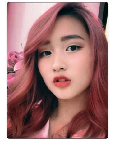HCM MÀU NHUỘM HỒNG VÀNG RED BLONDE TRÊN NỀN TÓC NÂU KHÔNG CẦN TẨY