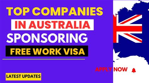 Top 5 Companies Sponsoring Work Visas In Australia 2024 Australia