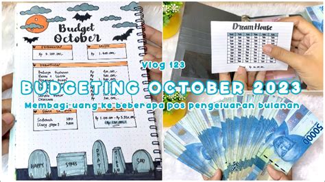 Budgeting Oktober Membagi Uang Ke Beberapa Pos Pengeluaran