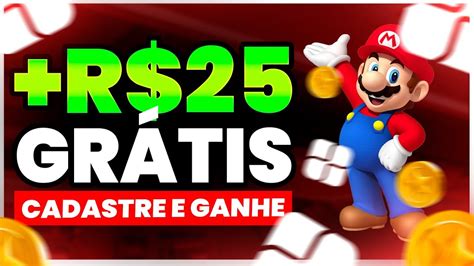 GANHE R 25 No CADASTRO CADASTROU GANHOU Na HORA APP PAGANDO POR