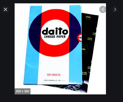 Daito Lembar Kertas Karbon Daito Carbon Paper Per Pak Lazada