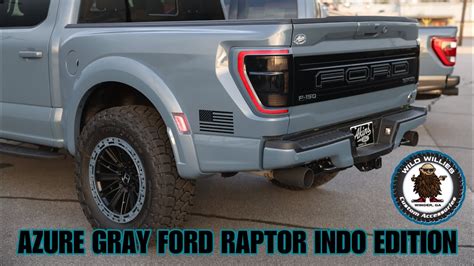 AZURE GRAY SHOWSTOPPER 2023 Ford Raptor INDO Edition On 37s YouTube