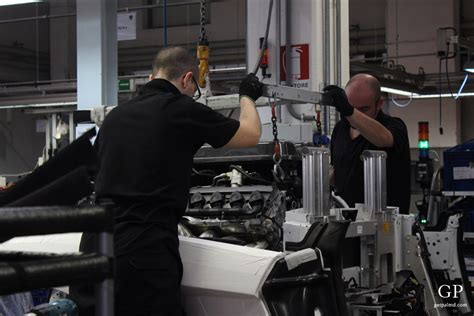 Inside the Lamborghini factory - making of Aventador - factory tour