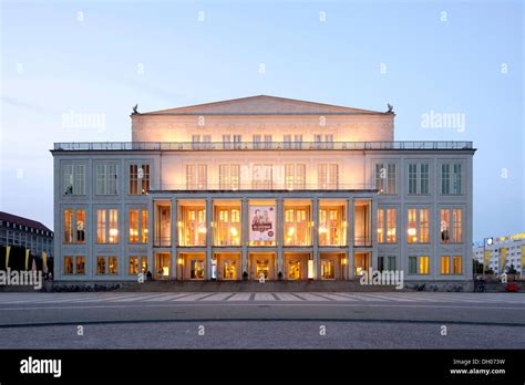 Opera house, Leipzig, PublicGround Stock Photo - Alamy