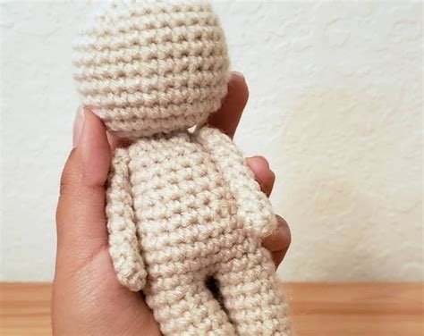 Chibi Doll Body Base Crochet Amigurumi Pattern Etsy