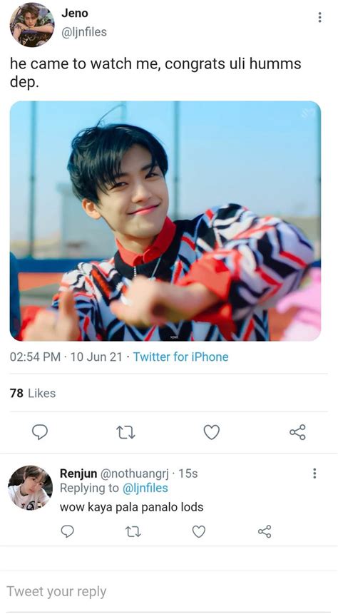 Camille Nomin Ongoing On Twitter 072 Jeno And Jaemin S Convo