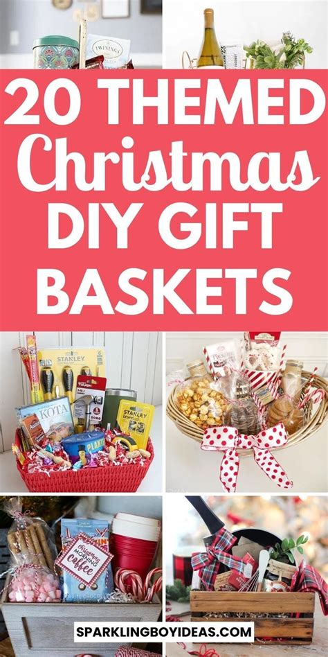 DIY Christmas gift baskets are always a fantastic option to think about ...