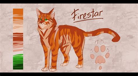 Warrior Cats Firestar Design