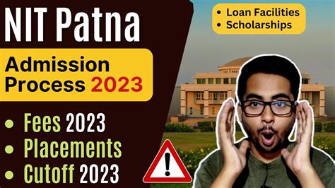 NIT Patna Cutoff 2023 Fees Placements NIT Patna Admission Process