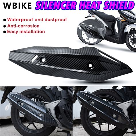 Wbike Honda Click V V I I Heat Guard Muffler Protector Double